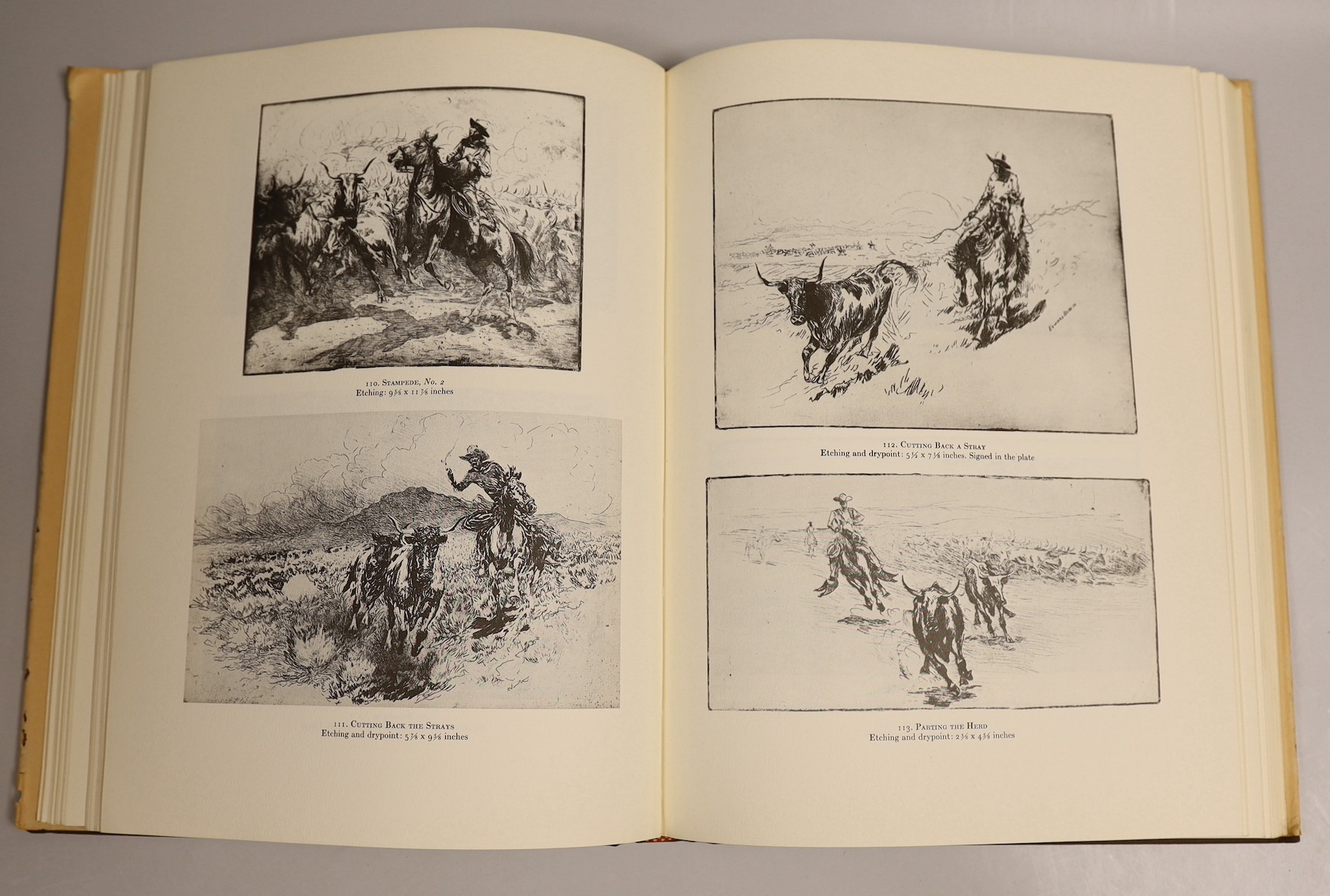 A description of the Kingdom of New Spain; Etchings of Edward Borein; The first Spanish entry into San Francisco Bay 1775 and Through the country of Comanche Indians
